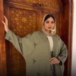 Olive Green Rosaline Kaftan - Image 2