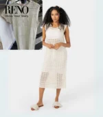 Sleeveless Crochet Dress