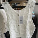 Crochet Set with Buttons