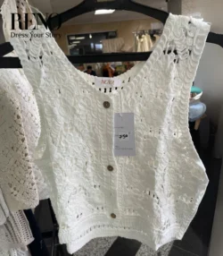 Crochet Set with Buttons