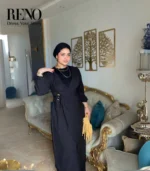 Freska Linen Dress with Side Buckle