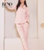 Luxury Pink Turkish Pajama Set