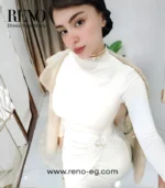 White Dress – Elegant & Minimal Style - Image 2