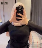 Basic Top with Side Drawstring – Turkish Fabric - Image 2