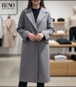 Gray Wool Jacket – Premium Imported Fabric - Image 2