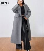 Gray Wool Jacket – Premium Imported Fabric