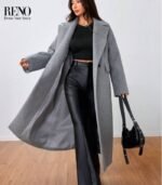 Gray Wool Jacket – Premium Imported Fabric - Image 3