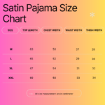 Luxury Satin Pajama Set in Dark Red – High-Quality Imported - Image 5