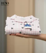 Women’s Pink Pajama – Soft Fabric & Comfortable Design - Image 3