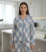 Women’s Winter Plaid Pajama – Warm Fabric & Comfortable Design - Image 4