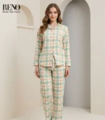 Classic Gingham Pajama Set - Image 2
