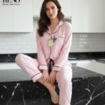 Women’s Winter Polka Dot Pajama Set